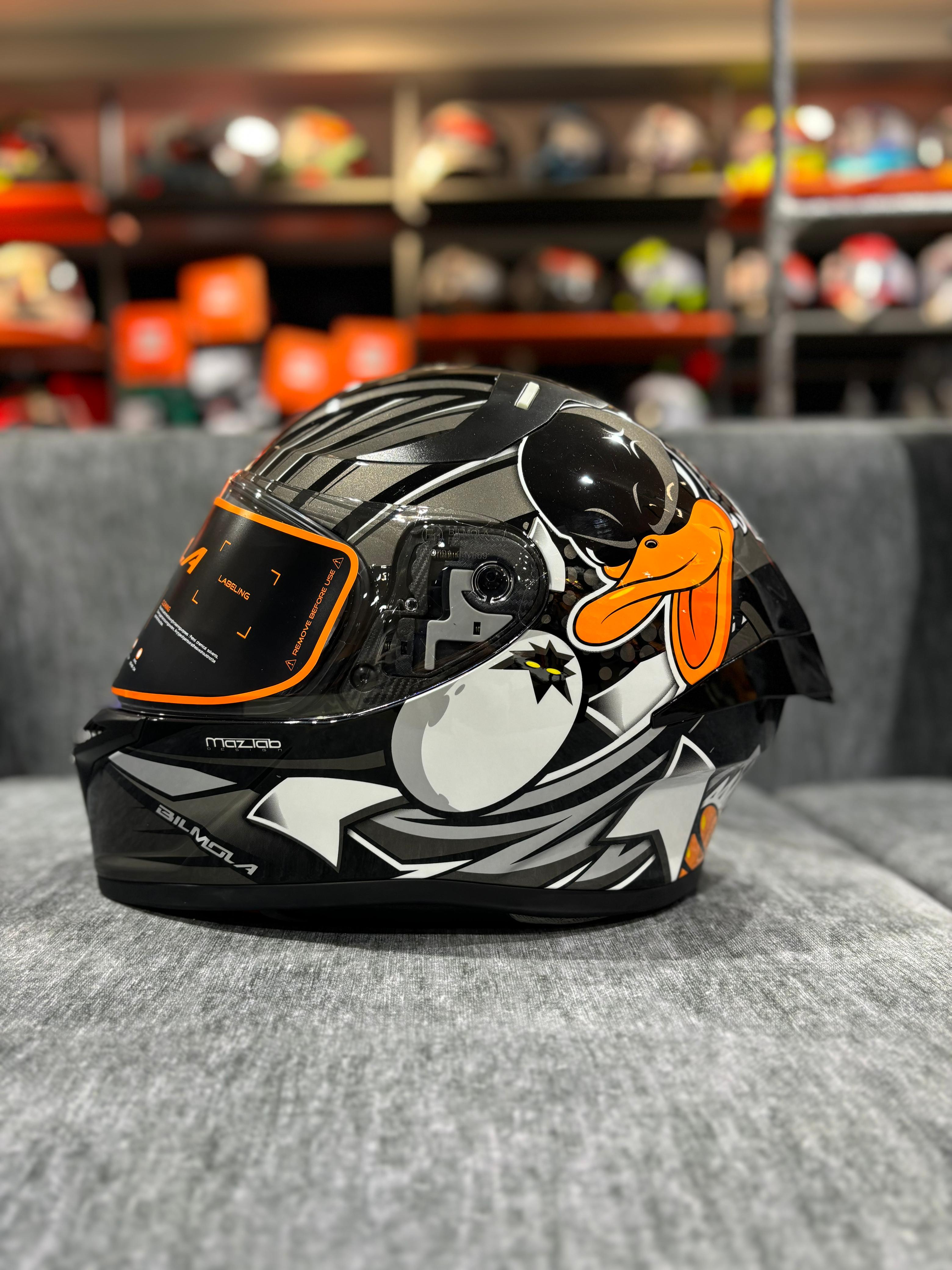 BILMOLA RAPID RS FULL FACE HELMET DUCK OFF Phoenix Probiking