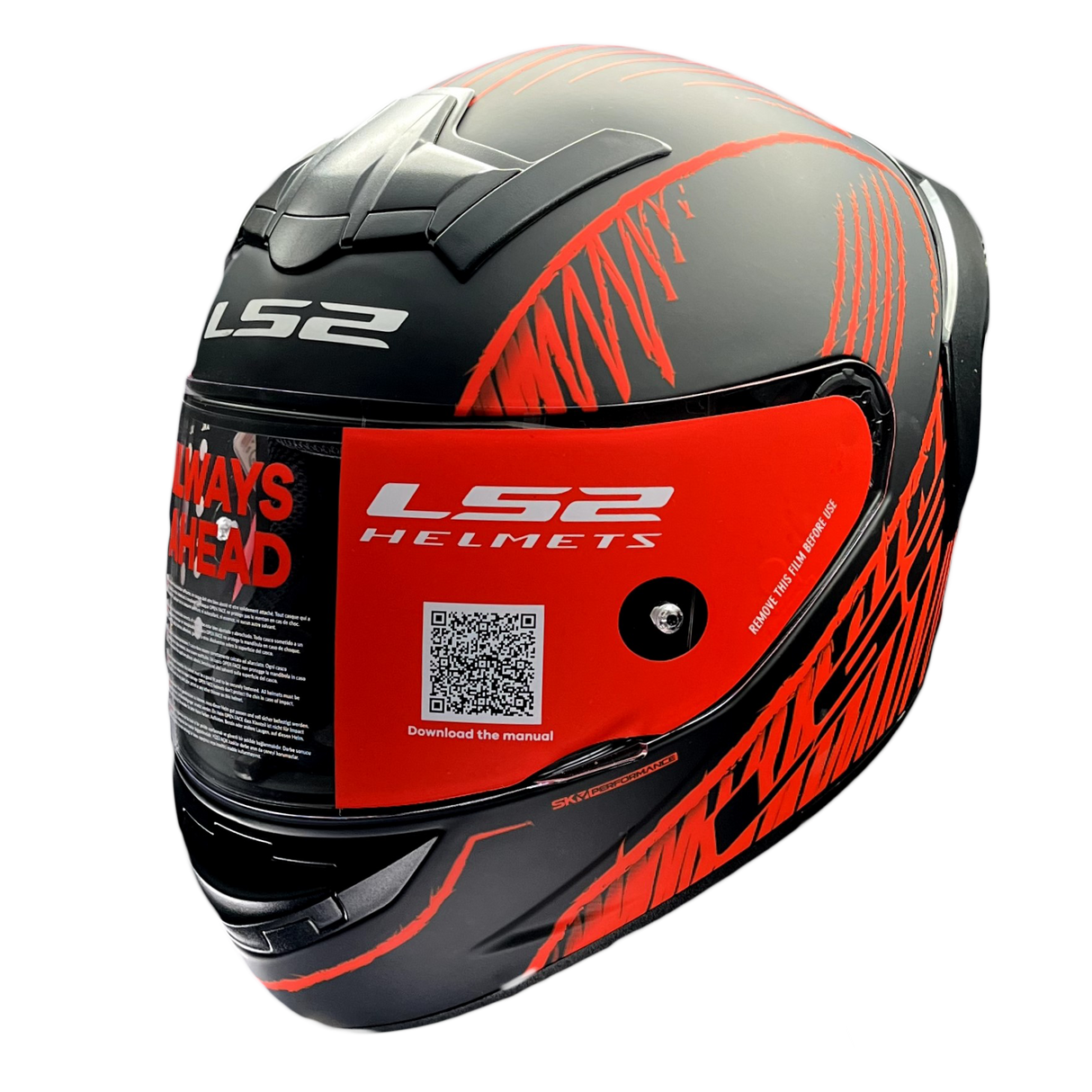 LS2 FF352 Writed Full Face Helmet