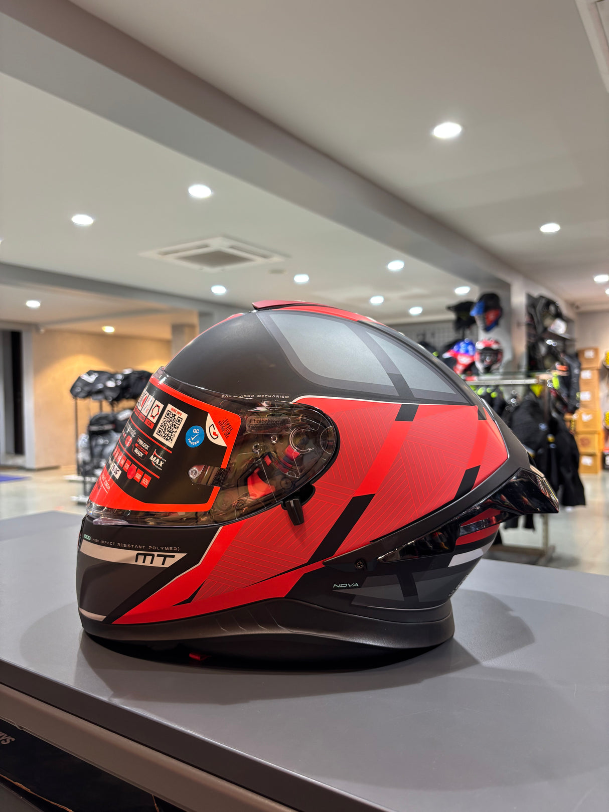 MT THUNDER 3 SV PRO NOVA B5 MATT FULL FACE HELMET
