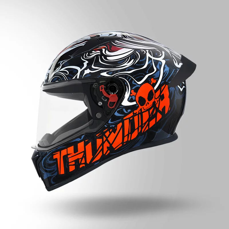 STUDDS THUNDER D9 DECOR FULL FACE HELMET