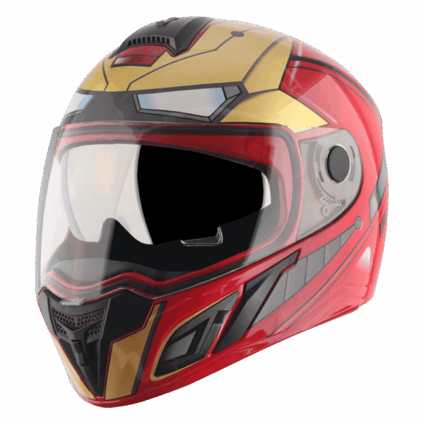 VEGA MARVEL IRON MAN FULL FACE HELMET