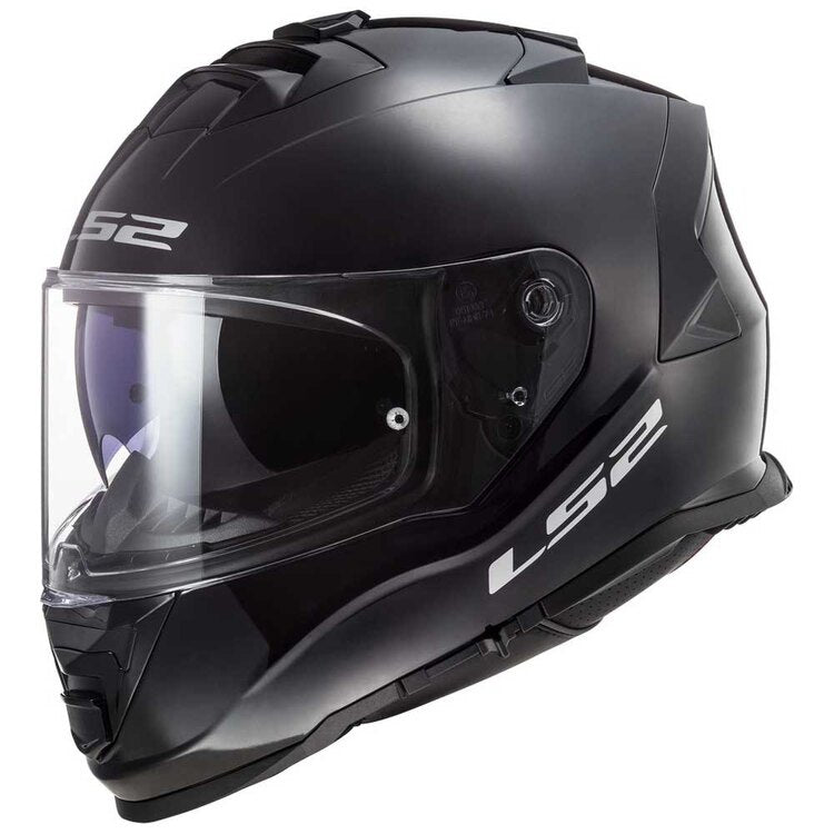 LS2 FF800 STORM II SOLID MATT BLACK HELMET