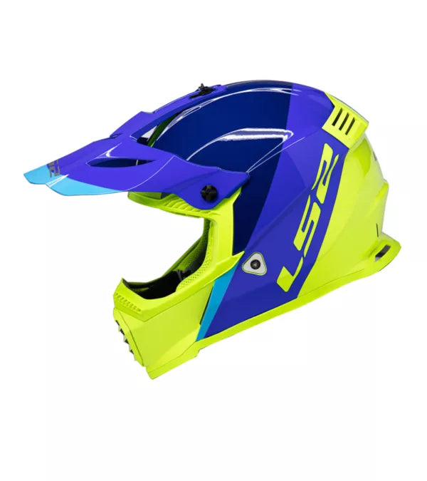 LS2 MX437 Fast Evo Launch Moto cross Helmet