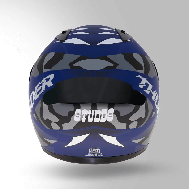 STUDDS THUNDER D7 DECOR FULL FACE HELMET