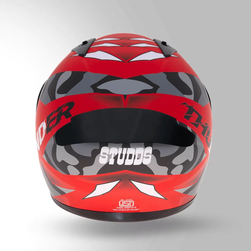 STUDDS THUNDER D7 DECOR FULL FACE HELMET