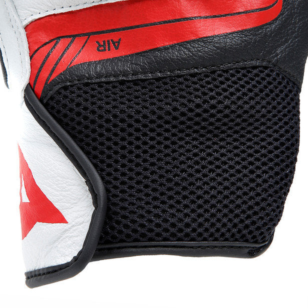 Dainese Mig 3 Leather Gloves Black Red