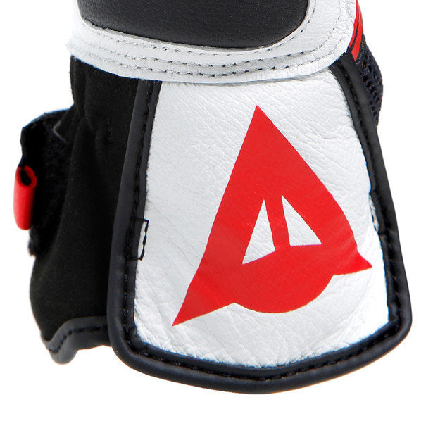 Dainese Mig 3 Leather Gloves Black Red