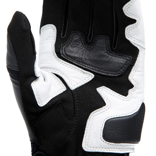 Dainese Mig 3 Leather Gloves Black Red