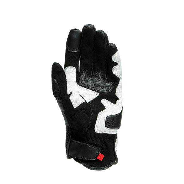 Dainese Mig 3 Leather Gloves Black Red