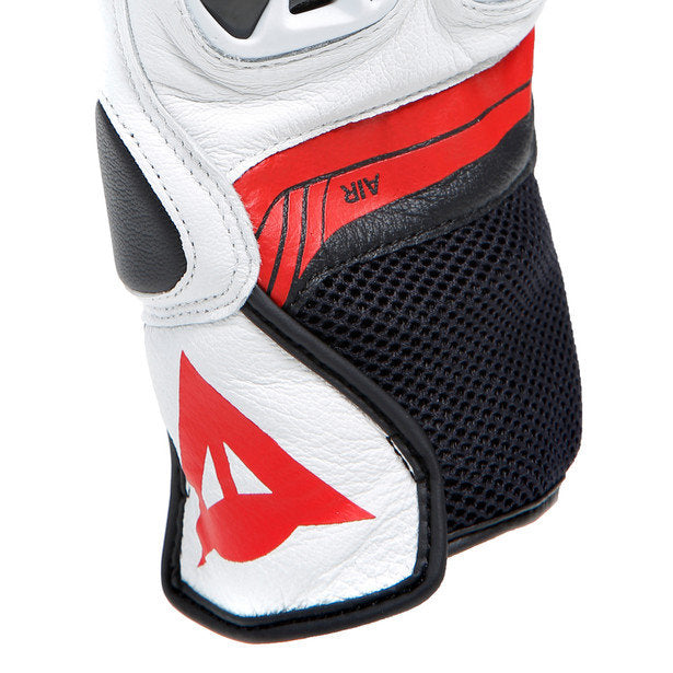Dainese Mig 3 Leather Gloves Black Red