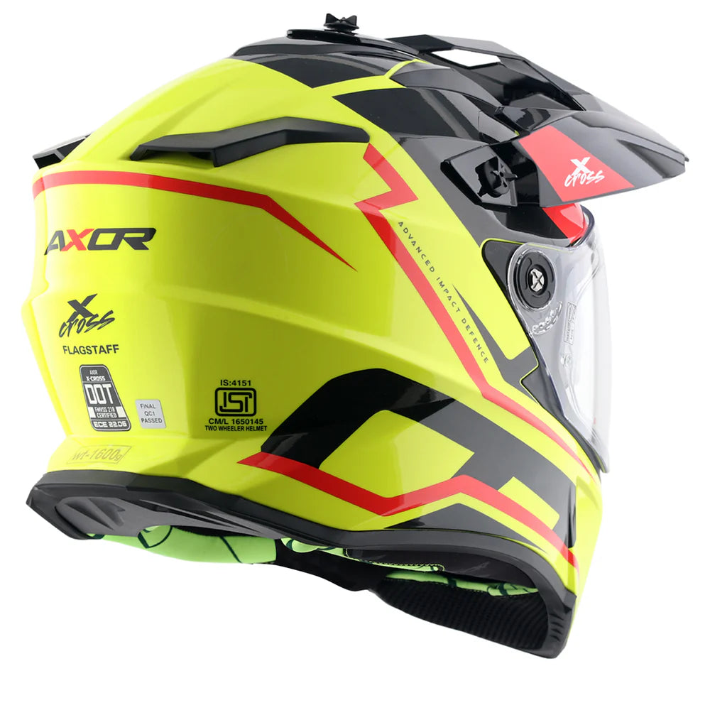 AXOR X-CROSS FLAGSTAFF FULL FACE HELMET