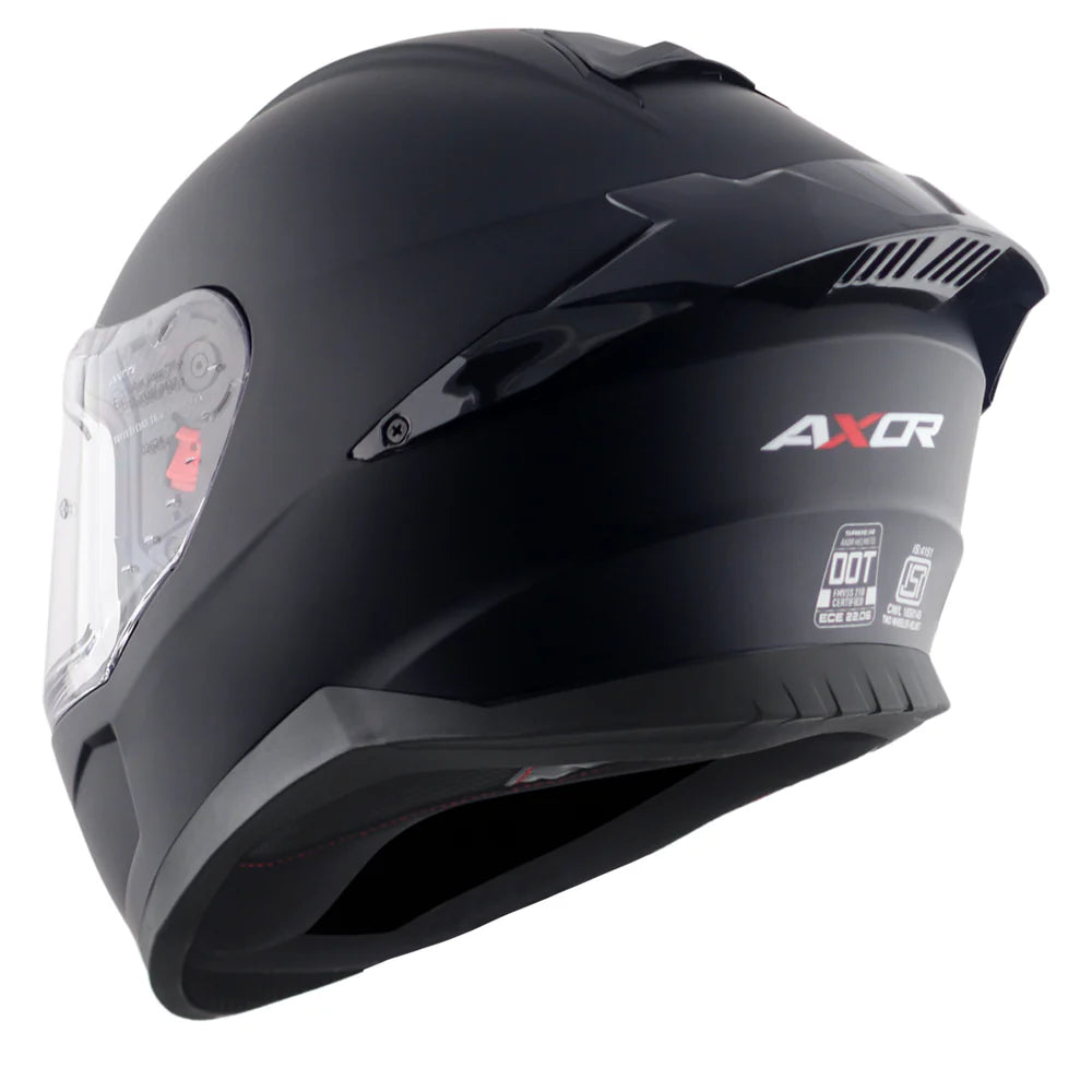 AXOR SABER SINGLE COLORS FULL FACE HELMET