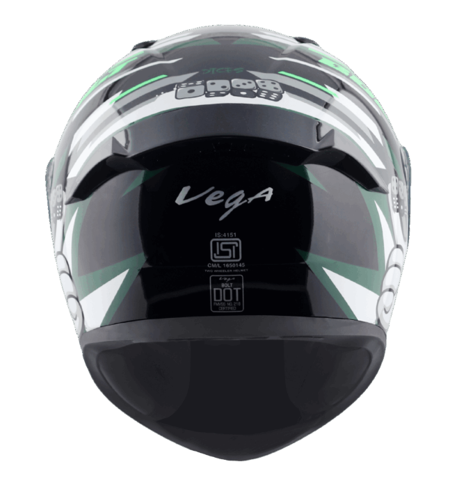 VEGA BOLT DICE FULL FACE HELMET