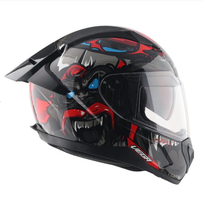 VEGA RAPID DV MANDY MONKEY FULL FACE HELMET
