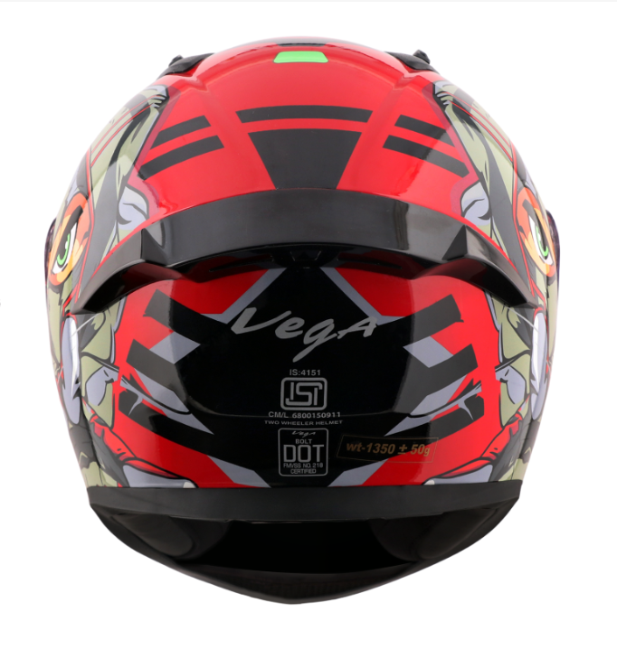 VEGA BOLT NINJA FULL FACE HELMET