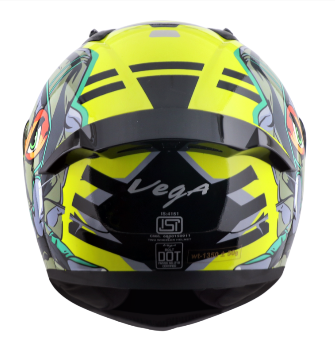 VEGA BOLT NINJA FULL FACE HELMET