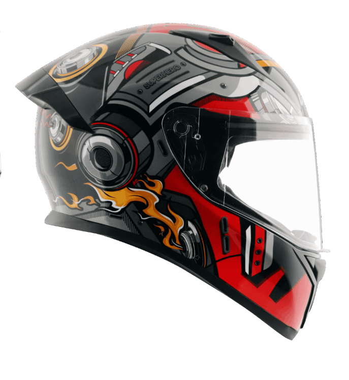 VEGA BOLT SUPERHERO FULL FACE HELMET