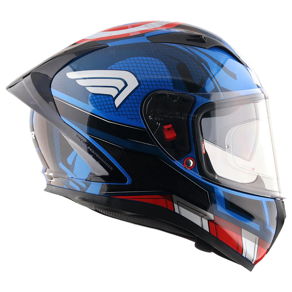 AXOR STREET MARVEL CAPTAIN AMERICA FULL FACE HELMET