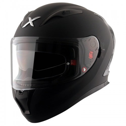 STREET SOLID BLACK FULL FACE HELMET