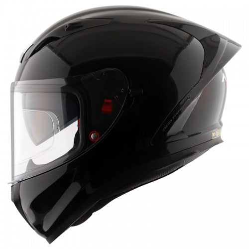STREET SOLID BLACK FULL FACE HELMET
