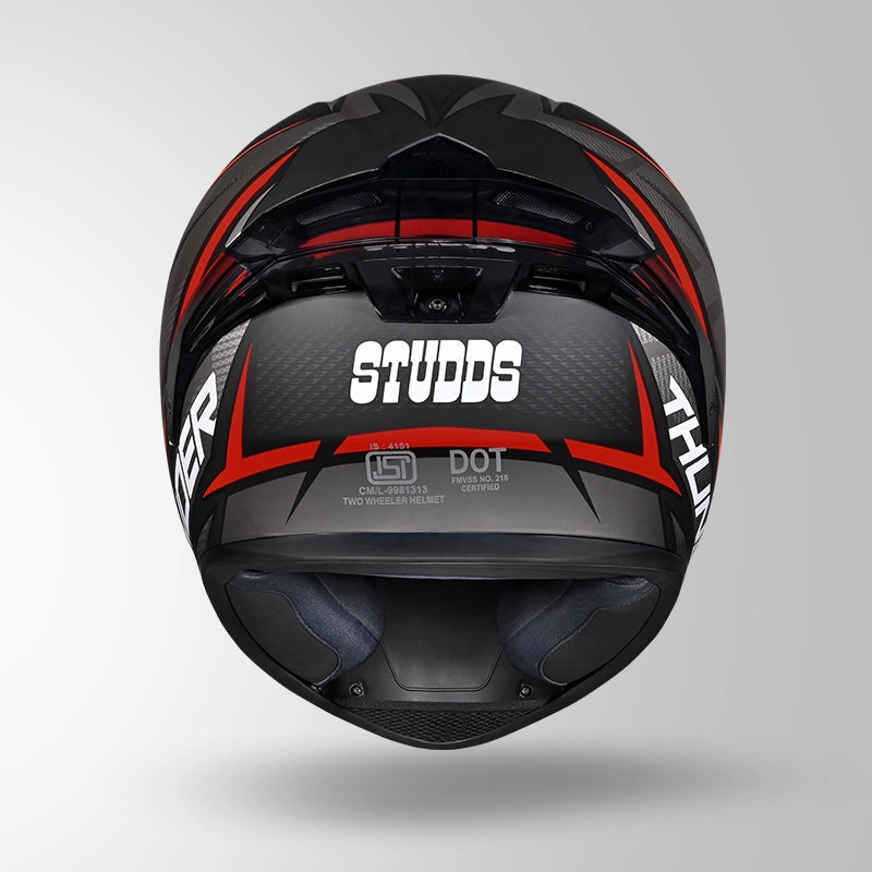 STUDDS THUNDER D1 LIGHTVOLT FULL FACE HELMET