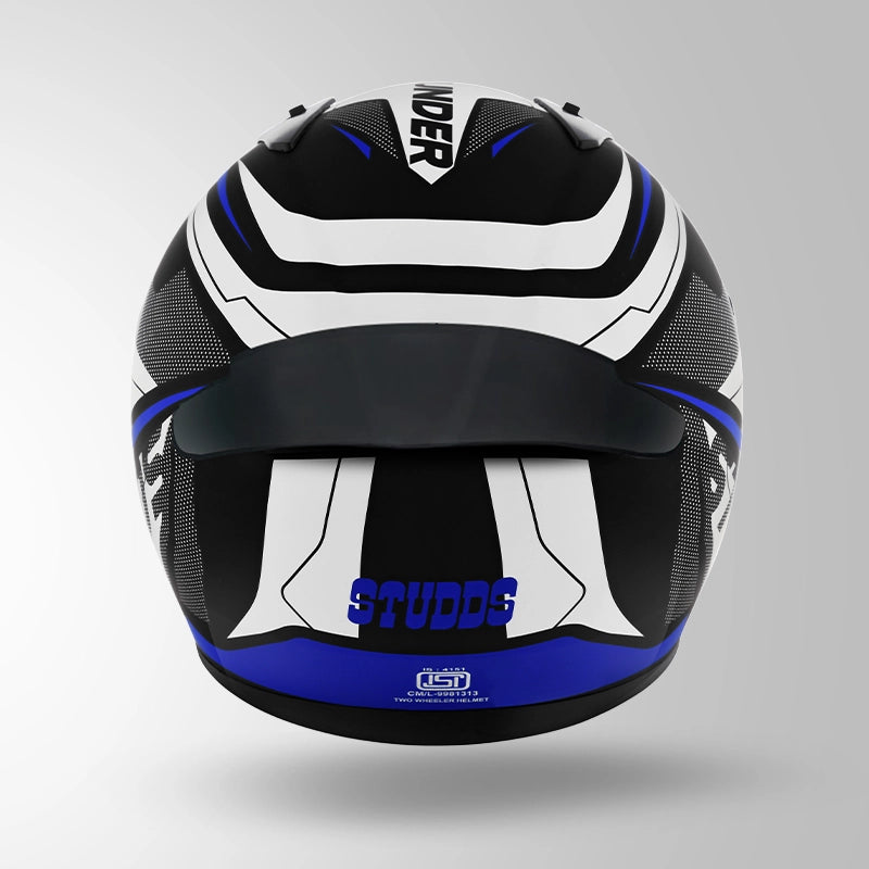 STUDDS THUNDER D4 DECOR FULL FACE HELMET