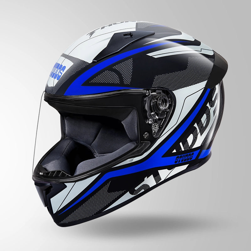 STUDDS THUNDER D4 DECOR FULL FACE HELMET