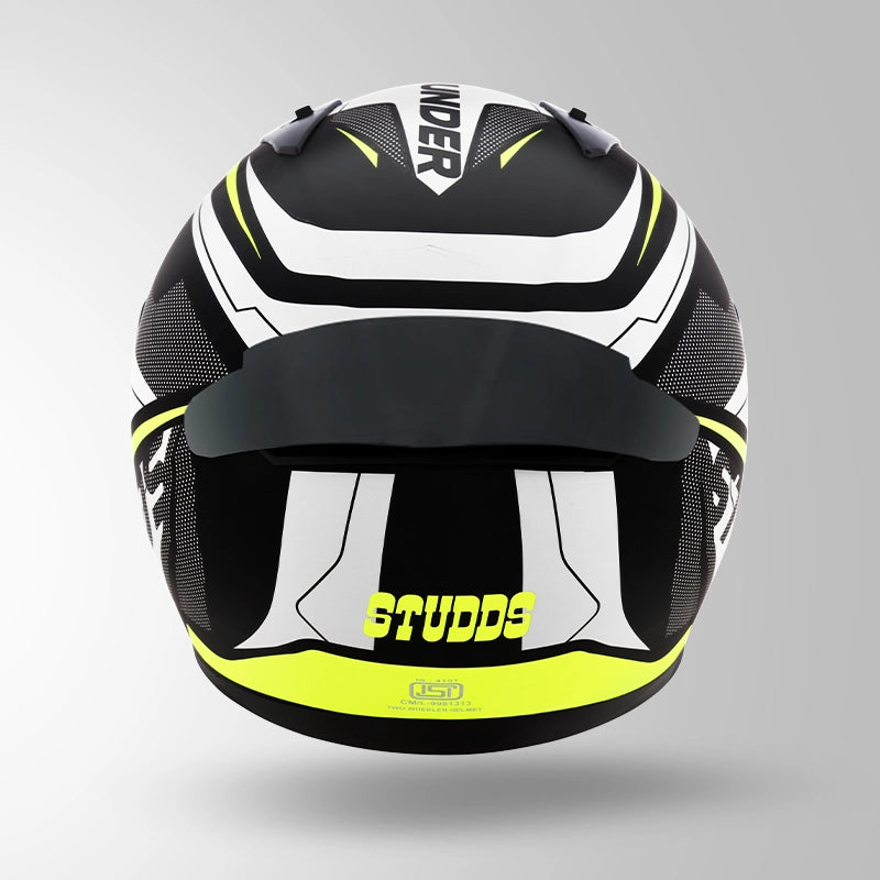 STUDDS THUNDER D4 DECOR FULL FACE HELMET