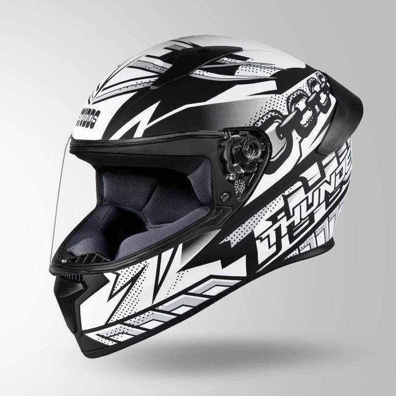 STUDDS THUNDER D5 DECOR FULL FACE HELMET