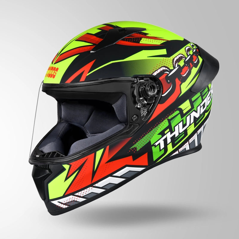 STUDDS THUNDER D5 DECOR FULL FACE HELMET