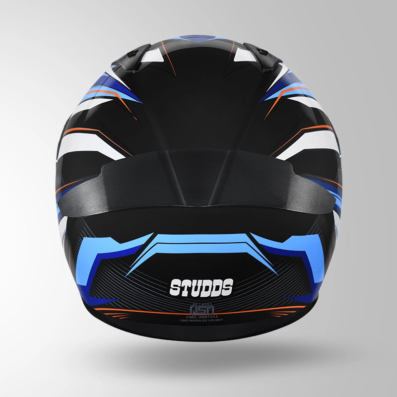 STUDDS THUNDER D8 DECOR FULL FACE HELMET