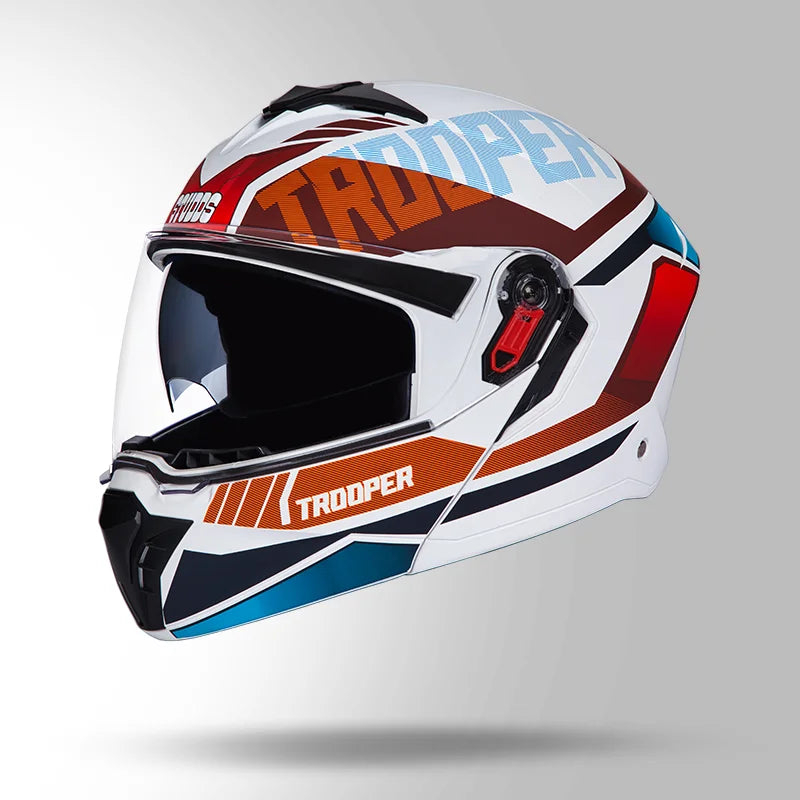 STUDDS TROOPER D1 DECOR FULL FACE HELMET