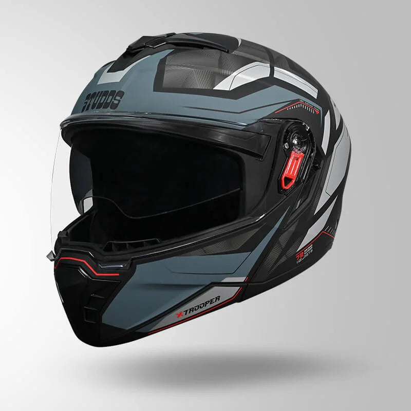 STUDDS TROOPER D2 DECOR FULL FACE HELMET