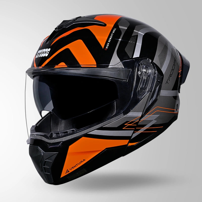 STUDDS TROOPER D3 DECOR FULL FACE HELMET