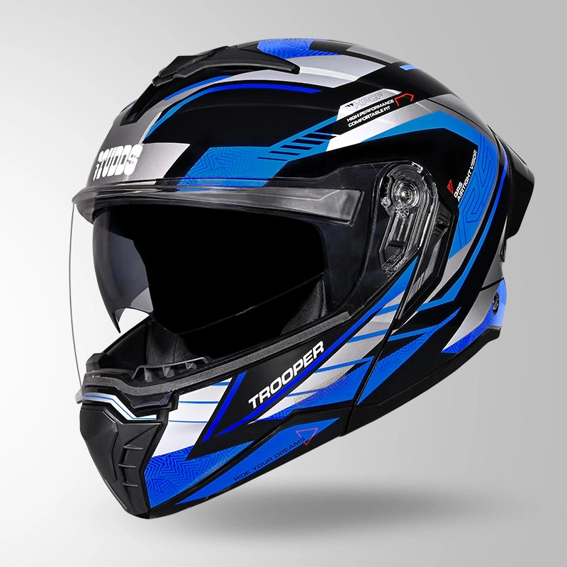 STUDDS TROOPER D4 RACE DECOR FULL FACE HELMET