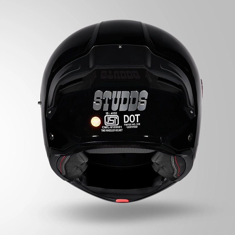 STUDDS TROOPER PLAIN COLOR FULL FACE HELMET