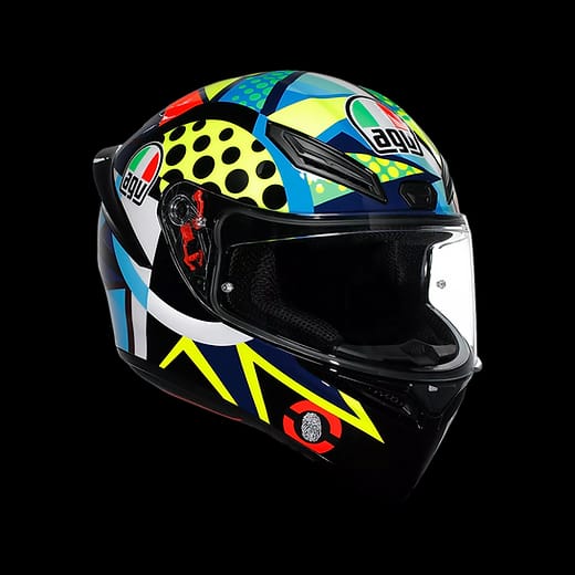 AGV K1 S FULL FACE HELMET - ROSSI WINTER TEST 2020 (ISI & ECE2206)