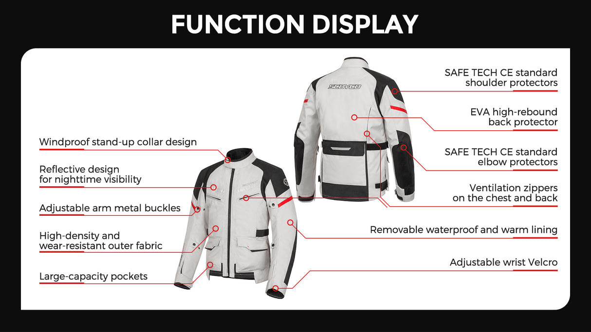 Scoyco Kunlun Riding Jacket