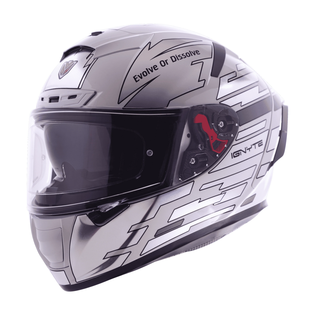 STEELBIRD IGNYTE IGN-4 CHROME FULL FACE HELMET