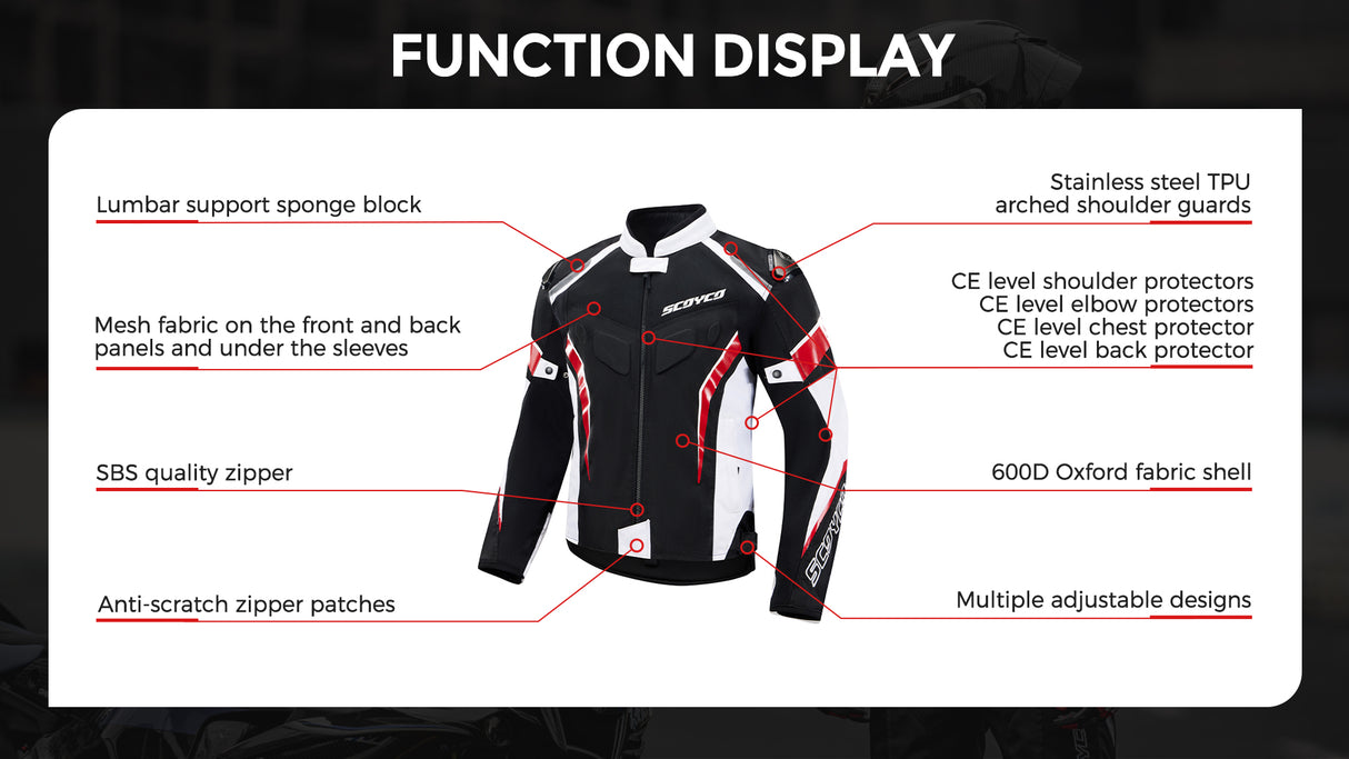 Scoyco Sonic Riding Jacket