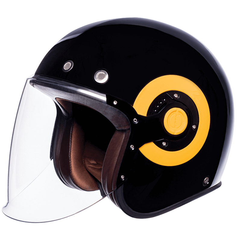 SMK RETRO JET SOLID OPEN FACE HELMET