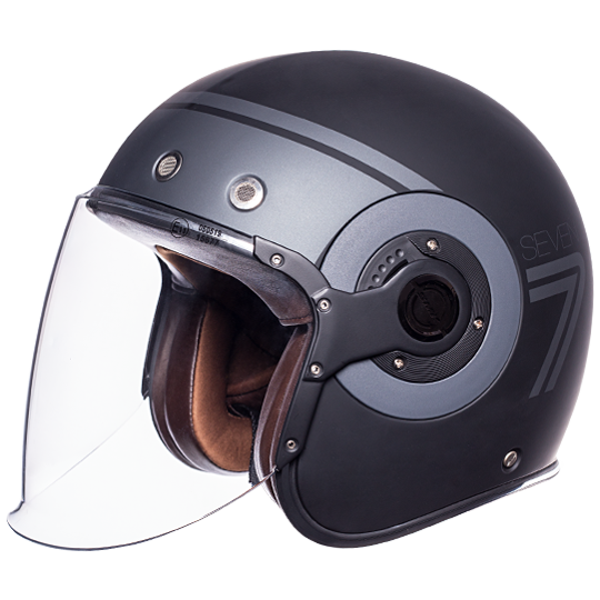 SMK RETRO JET SEVEN OPEN FACE HELMET
