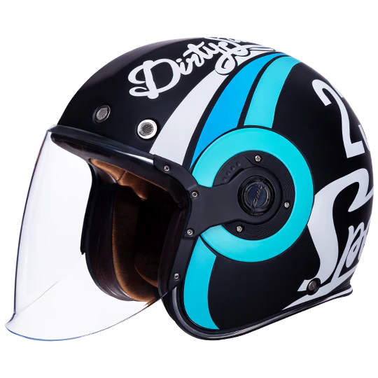 SMK RETRO JET SPEED TT OPEN FACE HELMET
