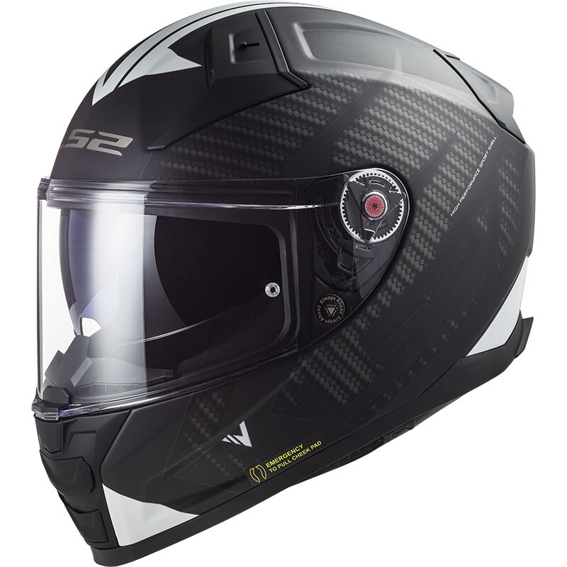 LS2 VECTOR 2 SPLITTER FULL FACE HELMET