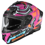 SMK TYPHOON MOTORHEAD FULL FACE HELMET