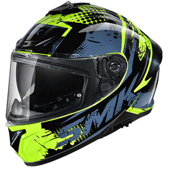 SMK TYPHOON GRUNGE FULL FACE HELMET