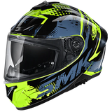SMK TYPHOON GRUNGE FULL FACE HELMET