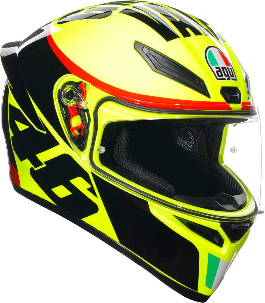AGV K1 S FULL FACE HELMET - GRAZIE VALE (ISI & ECE2206)
