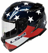 LS2 FF327 CHALLENGER C GT SPORT TOURING AMERICARBON FULL FACE HELMET