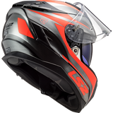 LS2 FF327 CHALLENGER CANNON JEANS FLUO FULL FACE HELMET